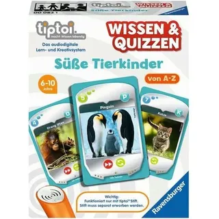 RAVENSBURGER 000082 tiptoi® W&Q Süße Tierkinder D