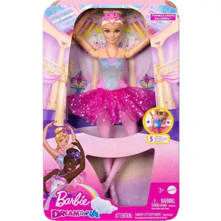 Mattel® Spielfigur HLC25 Barbie Dreamtopia Zauberlicht Ballerina