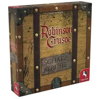 51949G - Robinson Crusoe Schatztruhe, Brettspiel, für 1-4 Spieler, ab 10 Jahren (DE-Ausgabe)