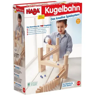 Haba Kugelbahn-Bausatz Kugelbahn Grundpackung Erstes Spieln 1001128001