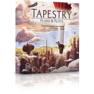 Stonemaier Games Tapestry: Plans & Ploys Expansion - Strategy Board Game for 1-5 Players