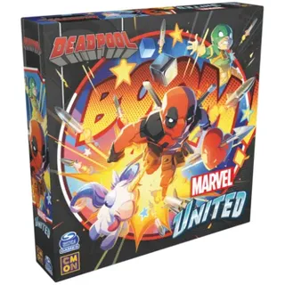 Asmodee Marvel United Deadpool, Brettspiel-Erweiterung, Strategie, 10 Jahr(e), 4