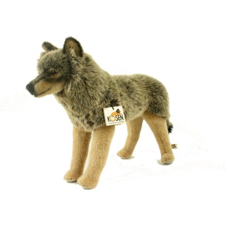 Kösen Kuscheltier KÖSEN Wolf Isegrim 47 cm stehend