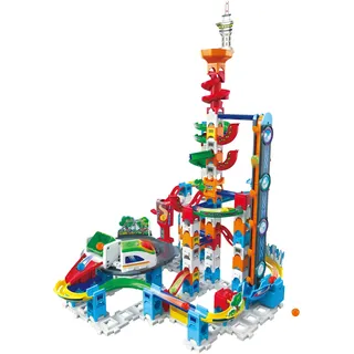 Vtech Marble Rush Kugelbahn Set Super Sky Tower XL300 E, mehrfarbig