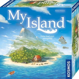 My Island - Brettspiel, 2-4 Spieler, ab 10 Jahren (DE- Ausgabe))