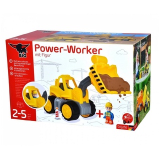 BIG Spielzeug-LKW 800054837 BIG-Power-Worker Radlader + Figur