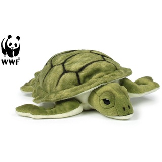 WWF - Plüschtier - Meeresschildkröte (23cm) lebensecht Kuscheltier Stofftier Schildkröte Turtle