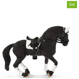 Schleich 4tlg. Set: Spielfiguren "Friese Hengst Reitturnier" - ab 5 Jahren