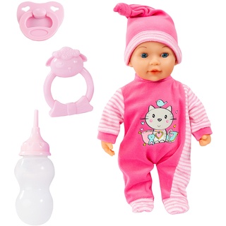 Bayer  Design - Babypuppe TEARS (38 cm) in rosa