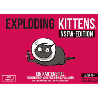 EXPLODING KITTENS NSFW-Edition Kartenspiel Mehrfarbig