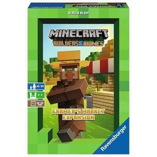 Ravensburger - Minecraft Builders & Biomes Farmers Market Expansion Neu & OVP