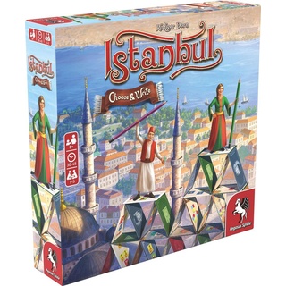 Istanbul Choose & Write, Brettspiel, für 1-5 Spieler, ab 8 Jahren, DE-Ausgabe