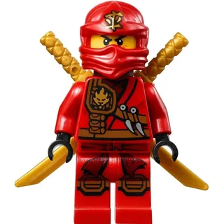 LEGO Ninjago: Kai (Tournament of Elements) mit Katanas - Rot