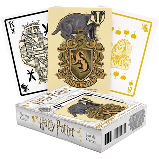 Aquarius Harry Potter Spielkarten Hufflepuff, Mehrfarbig, 52440