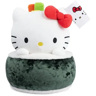 GUND Sanrio Hello Kitty Sushi Plüsch, Premium Stofftier ab 1 Jahren, Grün/Weiß, 25,4 cm