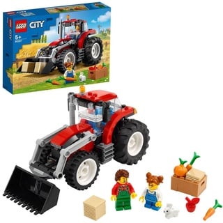 LEGO® Konstruktionsspielsteine Traktor (60287), LEGO® City, (148 St), Made in Europe bunt