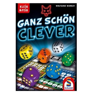 Schmidt Spiele Spiel, Familienspiel SSP49340 - Ganz schön clever - Würfelspiel, 1-4 Spieler,...