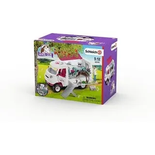 SCHLEICH 42370 Mobile Tierärztin mit Hannoveraner Fohlen