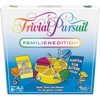 Hasbro Spiel, Trivial Pursuit Familien Edition bunt