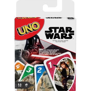 Mattel Games - GPP00 UNO Star Wars Kartenspiel, Gesellschaftsspiele ab 7 Jahren