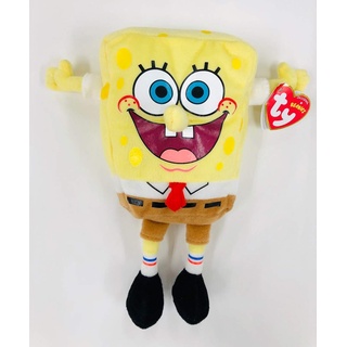 Ty 7140466 - Spongebob Schwammkopf Best Day Ever, 20 cm, Beanie Babies