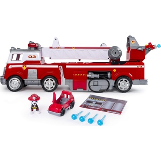 PAW Patrol 6043989 Ultimate Rescue Feuerwehrauto mit Marshall - Figur
