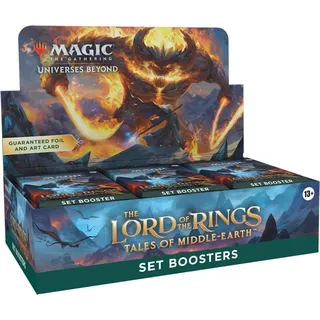 Wizards of the Coast The Lord of the Rings: Tales of Middle-earth Set Booster Display - Magic the Gathering (Englisch)