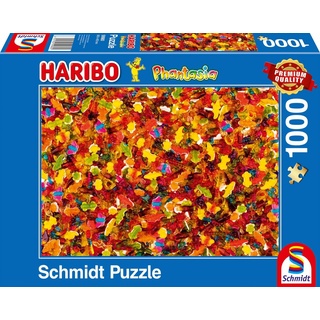 Schmidt Spiele Puzzle 1000 Teile Puzzle Haribo Phantasia 59980, Puzzleteile