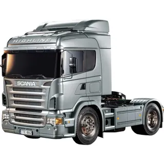 Tamiya 56364 1:14 RC Scania R470 Silber Edition, Modellbausatz,Plastikbausatz, Bausatz zum Zusammenbauen, detaillierte Nachbildung, Medium