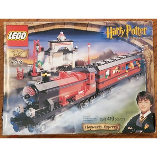 LEGO 4708 - Hogwarts-Express mit Bahnhof, 410 Teile