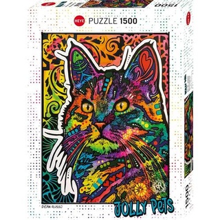 Necessity Cat, Jolly Pets, 1500 Teile, Puzzlegröße 60 x 80cm