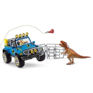 Schleich Dinosaurs 41464 - Geländewagen mit Dino-Außenposten