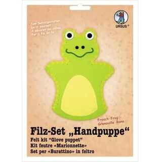 Filz-Set Handpuppe Frosch