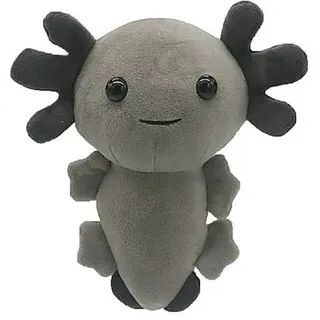 Noxxiez Axolotl Kuscheltier Plüsch (20 cm) – Ihr neuer knuddeliger Begleiter Grau