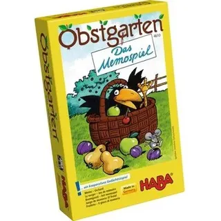 HABA 004610 Obstgarten – Das Memospiel