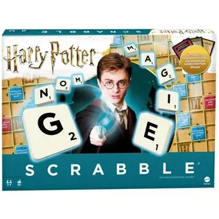 Mattel Games Scrabble Harry Potter, Gesellschaftsspiel, Brettspiel, Familienspiel