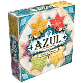 Plan B Games, Azul: Summer Pavilion, Board Game, Ages 8+, 2 to 4 Players, 30 to 45 Minutes Playing Time