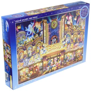 Tenyo Japan Jigsaw Puzzle D-1000-410 Disney Mickey Dream Theater (1000 Pieces) (japan import)