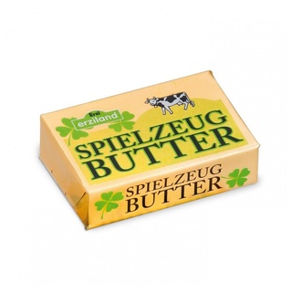 Erzi® Spiellebensmittel Kaufladen Butter aus Holz, (Set, 1-tlg., 1), Made in Germany gelb