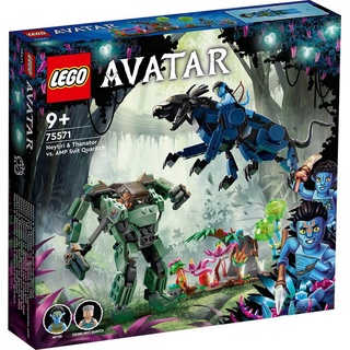 LEGO® Konstruktions-Spielset Avatar: Neytiri und Thanator vs. Quaritch im MPA (560 St)