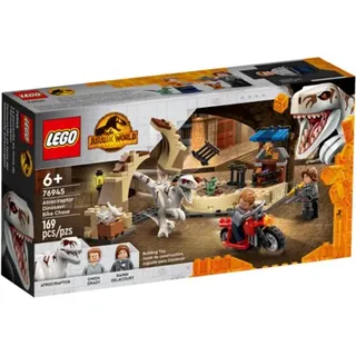 LEGO® Jurassic WorldTM 76945 Atrociraptor: Motorradverfolgungsjagd