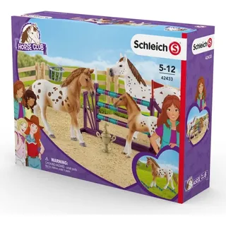 Schleich Horse Club Set Turnier-Training und Pferde Appaloosas (42433)