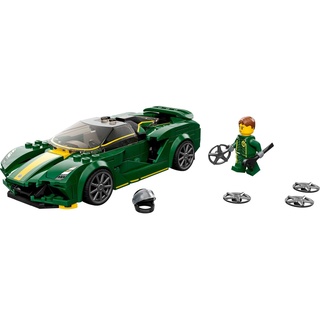LEGO® Spielbausteine LEGO 76907 Speed Champions Lotus Evija, (Set, 247 St) bunt