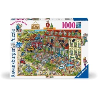 Ravensburger Puzzle 1000 Teile Puzzle Holiday Resort 2 - The Hotel 17579, 1000 Puzzleteile