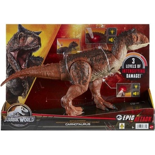Mattel - Jurassic World Epic Attack Battle Chompin ́ Carnotaurus