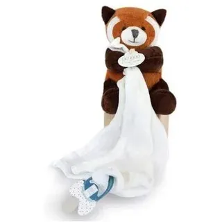 DOUDOU 8903982 Unicef Roter Panda Schmusetuch 12cm