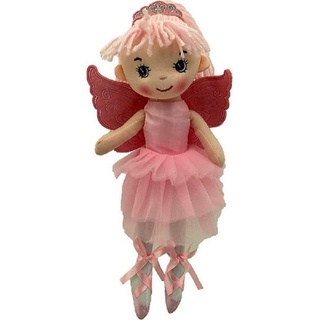 Sweety-Toys Stoffpuppe »Sweety Toys 13272 Stoffpuppe Ballerina Fee Plüschtier Prinzessin 30 cm rosa mit Krone« rosa
