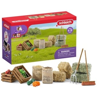 schleich 42105 Futterset, für Kinder ab 3+ Jahren, FARM WORLD - Zubehör