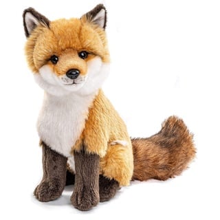 Uni-Toys - Rotfuchs klassisch - 27 cm (Höhe) - Plüsch-Fuchs, Waldtier - Plüschtier, Kuscheltier