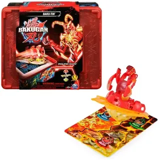 Bakugan 'Revolution' 2023 Baku-Tin mit Special Attack Mantid, Metall-Aufbewahrungsbox